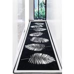 Chilai Home Hoja Siyah Djt 80x150 cm Dekoratif Yolluk