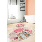 Chilai Home Kıtty 2'li Set Banyo Halısı Klozet Takımı Djtbanyo - Renkli - 4796