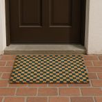 Chilai Home Koko Plaid 40x60 cm Renkli Kapı Önü Paspası