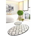 Chilai Home Kupa Beyaz Djt 2li Set Banyo Halısı