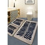 Chilai Home Mais Dolce Kahve 3'lü Set Banyo Paspası