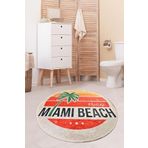 Chilai Home MIAMI BEACH DJT ÇAP 140 cm Banyo Halısı