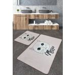 Chilai Home Miya Banyo Halısı 2'li Set Djtbanyo