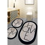 Chilai Home Mohe 3lü Set Banyo Halısı Djt