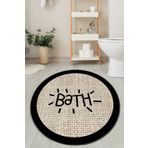 Chilai Home Pallon Bej Çap Banyo Paspası