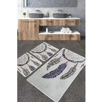 Chilai Home Parast Djt 3'lü Set Banyo Halısı
