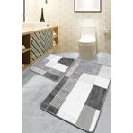Chilai Home Pendor Gri 2'li Set Banyo Paspası