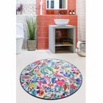 Chilai Home Pictura Ekru Djt Çap 200x200 cm Salon Halı