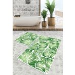 Chilai Home Pied Banyo Halısı Djt 2'li Set Yıkanabilir Banyo Halısı