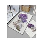 Chilai Home Purpura 2'li Set Banyo Paspası Klozet Takımı