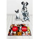 Chilai Home Pvc Dogs Bowl Kedi Köpek Mama Paspası