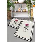 Chilai Home Romance 2'li Set Banyo Halısı