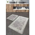 Chilai Home Silencio Banyo Halısı 2'li Set Banyo Paspası Kaymaz Tabanlı Klozet Takımı