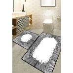 Chilai Home Somber Ekru 2'li Set Banyo Paspası