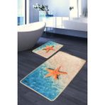 Chilai Home Stella 2'li Set Banyo Halısı Klozet Takımı Djtbanyo - Renkli - 4800