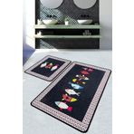Chilai Home Swing of Fish Djt 2'li Set Banyo Halısı