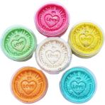 ChildGen Doğal Oyun Hamuru - 6lı Glitter Set 6X125 gr - Renkli