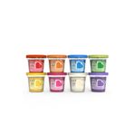ChildGen Doğal Oyun Hamuru - Mini-Cup- 8'li Set (8x65gr)