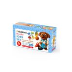 ChildGen Doğal Oyun Hamuru Sevimli Patiler - Meslekler Set