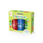 ChildGen Süper Yıkanabilir 3'Lü Parmak Boya (350 Ml X 3) 1