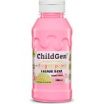ChildGen Süper Yıkanabilir Parmak Boya 350ml - Pembe