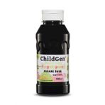 ChildGen Süper Yıkanabilir Parmak Boya 350ml - Siyah