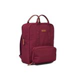 Childhome Family Club Urban Burgundy Bebek Bakım Sırt Çantası