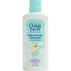 Childs Farm Aloe Vera ve Salatalık Özlü Yenidoğan Köpük Bebek Şampuan 160 ml - Şeffaf