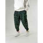 Chinese Desenli Pileli Erkek Jogger Pantolon Coc2661