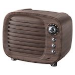 Chinese Purchaser Retro Bluetooth Hoparlör Kahverengi Kablosuz Takılabilir Kartlı Radyo