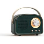 Chinese Purchaser Yaratıcı Bluetooth Hoparlör Koyu Yeşil Mini Taşınabilir Takılabilir Kart Radyo