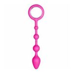 Chisa Novelties 18 cm Choke Medikal Pembe Silikon Anal Top