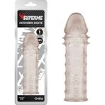 Chisa Novelties Gri Extra Texture Sleeve Tırtıklı Penis Kılıfı