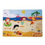 Chiva CS-1282 Yaz Ahşap Yer Puzzle