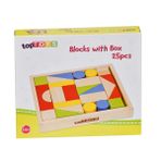 Chiva SKC-1016 25 Parça Kasalı Ahşap Blok