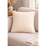 CHIZGY Pelüş Welsoft Kumaş Kare Kırlent Yastık 40x40 cm Konforlu Dekoratif