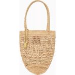 Chloé Raffia Küçük Yazlık Muz Tote Çantası, Şık & Hafif, El Dokuması - Bej