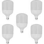 Chn 5'Li Paket 40W Büyük Boy 6500K Beyaz Işık E27 Led Tasarruflu Ampül