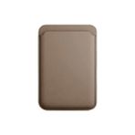 Chna Apple iPhone 12 / 13 / 14 / 15 / 16 / 17 Serisi ile Uyumlu Deri Cüzdan Magsafe Kartlık Çöl Rengi