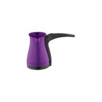 CHNA Elektrikli Türk Kahvesi Makinesi, Mor, Plastik Cezve, 1000W, 400ML, CRW-7124