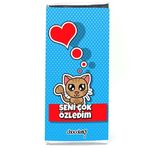 Chocolato Seni Çok Özledim 100 gr Sütlü Tablet Çikolata