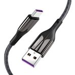Choetech 5a Usb-c Süper Hızlı Şarj Kablosu - 1.2 Metre - Siyah