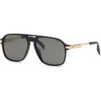 Chopard SCH347 700P Siyah Füme Polarize Dikdörtgen Erkek Güneş Gözlüğü 58-15