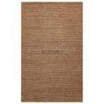 Choti Koleksiyonu Jüt ile üretilen el dokuma sisal kilim Kahverengi, 170 x 240