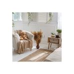 Choti Koleksiyonu Jüt ile üretilen el dokuma sisal kilim Krem Rengi, 120 x 180