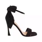 Christian Dior KCQ938VVV-900 Siyah Mille Dior Sandal Kadın Topuklu Ayakkabı