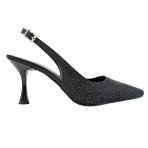 Christine | Taşlı Arkası Açık Stiletto