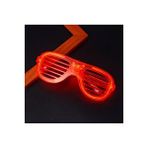 Christmas Green Ledlight Party Glasses Kirmizi Led Işikli Gözlük Yilbaşi Parti Gözlüğü Panjur Gözlük Kırmızı