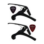 Chroma 2 Adet Chroma Kaliteli METAL Gitar Bağlama Saz Kaposu - Capo Kelepçe & Sağlam Metal