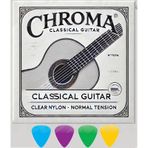 Chroma Klasik Gitar Teli Takımı + 4 Pena